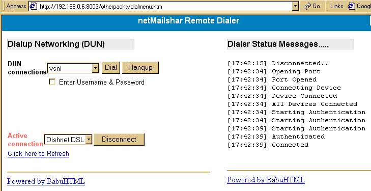 Remote Dialer